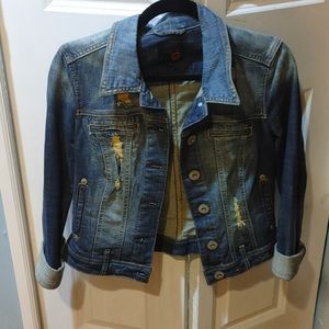 Guess jean jacket size M